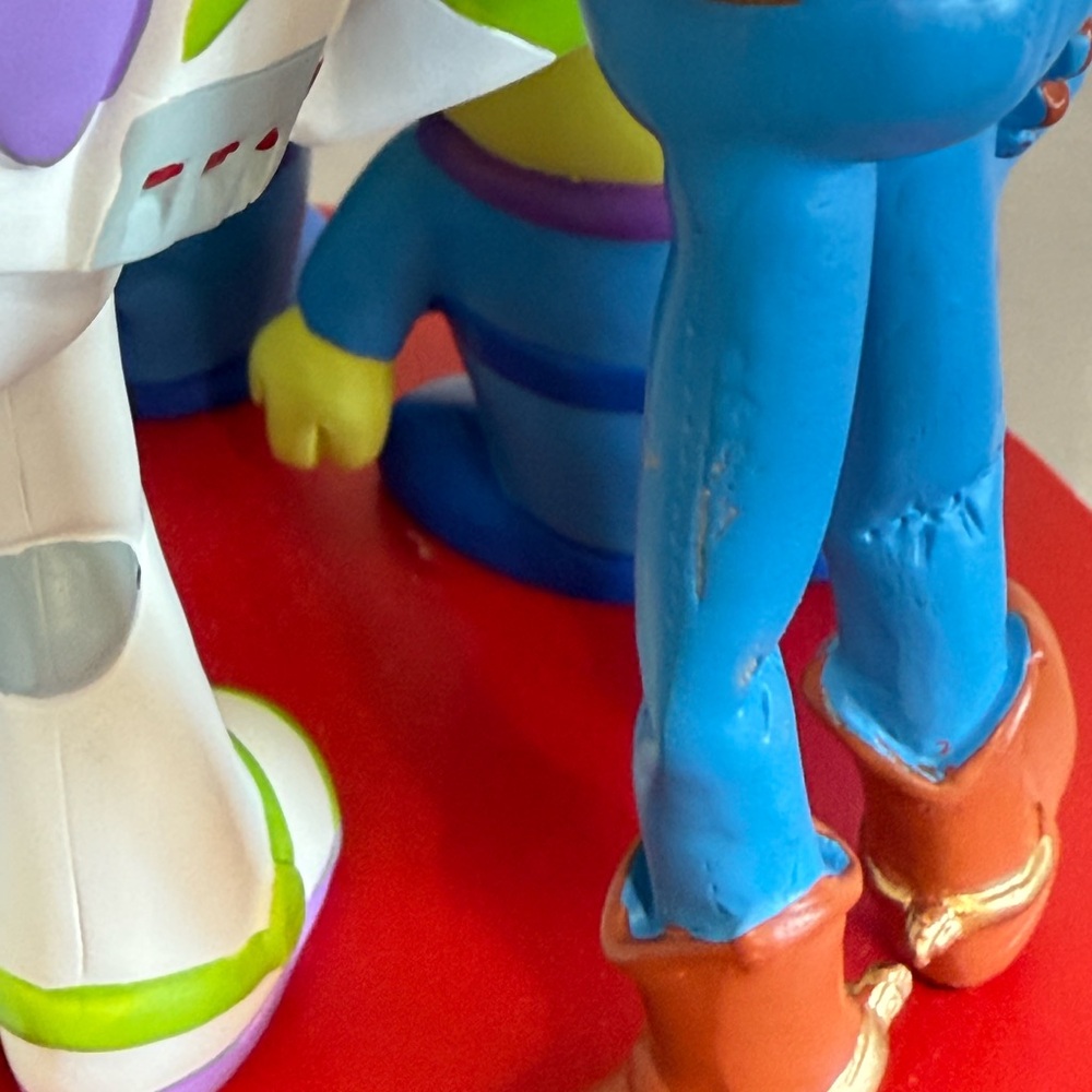 Precious Moments Disney We Look Up To You Toy Story Woody Buzz & Martians 191701 - Picture 10 of 16